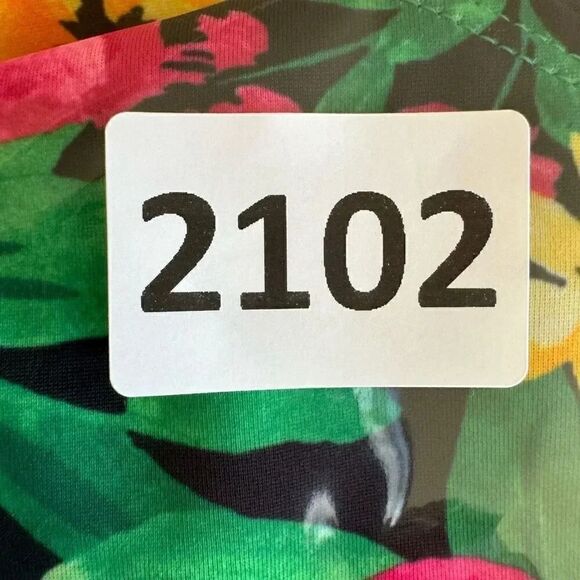 Old Navy Printed One-Shoulder  Bikini Swim Top  & Bottoms Set SZ XS #2102 - Picture 7 of 16